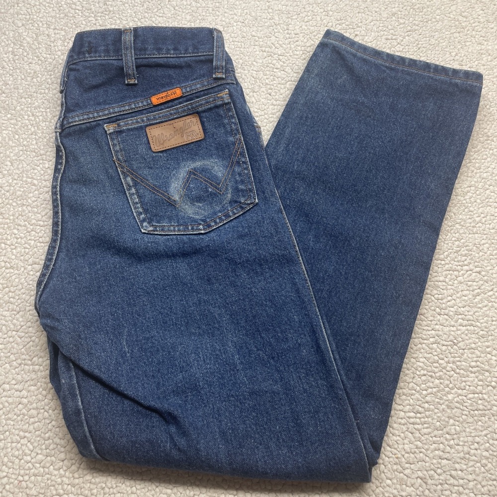 Wrangler‎ FR Jeans 32x30 Dark Wash HRC2 2112 13 Original FR13MWZ